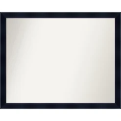 Madison Black Non-Beveled Wood Bathroom Wall Mirror -Decor Haven Shop GUEST dd06c038 bec5 45c9 ad0f 3dd947a48b57