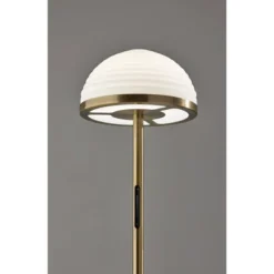 Juliana Floor Lamp With Smart Switch Antique Brass (Includes LED Light Bulb) - Adesso -Decor Haven Shop GUEST dd3f5293 01ba 4cfa b1f4 603224060f14