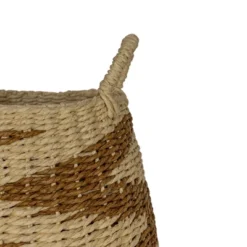 Brown Basket Woven Rope By Foreside Home & Garden -Decor Haven Shop GUEST ddd6b45e bcc3 4069 8c19 c336f63fae83