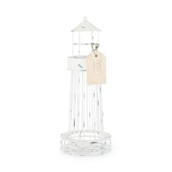 Twine 5599 Lighthouse Wine Cork Holder And Farmhouse Home Decor Kitchen Accessory, Set Of 1, White -Decor Haven Shop GUEST de5a304a 43af 4cdd 85b9 77b711c9bb2a