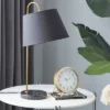 Modern Metal Table Lamp Black - Olivia & May -Decor Haven Shop GUEST de6c9d08 5db1 4618 bf57 23b564bfb88f