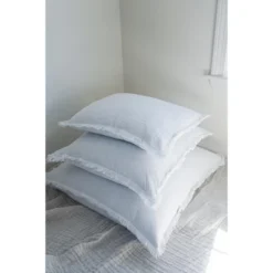 Sky Blue & White Striped Down Alternative So Soft Linen Pillow - Anaya -Decor Haven Shop GUEST df9e069f c004 41d7 8ae1 231852d72a42