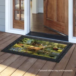 Great Outdoors Summer Doormat Elk Wildlife Indoor Outdoor 30" X 18" Briarwood Lane -Decor Haven Shop GUEST dff8bf31 9911 4527 b0ca 3c70c37f965e