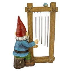 Design Toscano Ringing His Chimes Garden Gnome Statue - Multicolored -Decor Haven Shop GUEST e011cf66 e683 4e03 b378 3d4caccfeb21