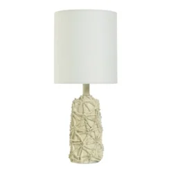 21" Starfish Distressed Mini Table Lamp White - StyleCraft -Decor Haven Shop GUEST e10d20a7 dffd 4881 82ea 642dca840997