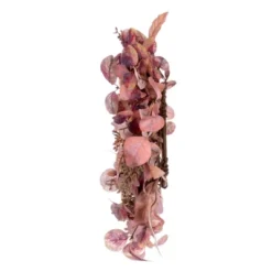 Vickerman 16" Dusty Rose Artificial Fall Eucalyptus And Berry Wreath Candle Ring -Decor Haven Shop GUEST e2271ac6 f49b 430b 97e0 b8cc0cd7b707