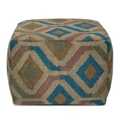 Mirella Square Pouf - WyndenHall -Decor Haven Shop GUEST e315878d 716f 41dd a40f 8fbf42273fba