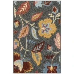 Garden Floral Accent Rug Gray - Maples -Decor Haven Shop GUEST e561b53a f906 4ee0 b496 66abbe032e62