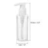 Unique Bargains Holiday Airport Refillable Lotion Dispenser Containers Set Clear 100mL 3 Packs -Decor Haven Shop GUEST eb47eac2 3d93 48dd 9c09 34dee38210f9