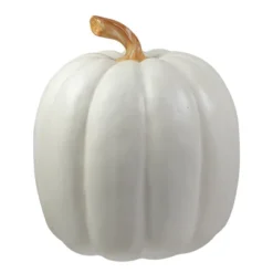 Northlight 8" White Pumpkin Autumn Harvest Tabletop Decoration -Decor Haven Shop GUEST ec3900bb cbcb 4bf0 8d00 5f448fa6dbb0