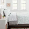 Floral Print Microfiber Reversible Comforter & Sheet Set Mint Green - Room Essentials™ -Decor Haven Shop GUEST ed44818f 266f 4351 9e2f 3334996b3dd9