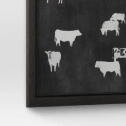 (Set Of 2) 12" X 12" Cow Collection II Framed Wall Canvases - Threshold™ -Decor Haven Shop GUEST ed6cea91 4424 4805 8aee 4c4271b75676