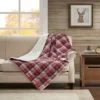 50"x70" Oversized Tasha Down Alternative Throw Blanket Red - Woolrich -Decor Haven Shop GUEST ee27f594 0670 47bb 8a6f 224493cb313c