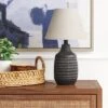 Small Textured Ceramic Lamp Base Black - Threshold™ -Decor Haven Shop GUEST ee7d958d b7ff 43a6 a873 f6c25c82ddb6