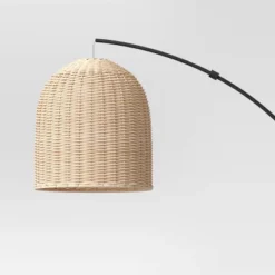 Addison Arc Floor Lamp With Natural Rattan Shade - Threshold™ -Decor Haven Shop GUEST f0a65e9b 915e 44cf b86d b7a12da8e8a2