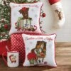 Park Designs Holiday Kisses Collie Pillow - 10'' - White -Decor Haven Shop GUEST f0d06797 7c44 4929 b6f3 6449c09c51c5