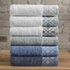 Market & Place Turkish Cotton Luxury 6-Piece Bath Towel Set -Decor Haven Shop GUEST f1626009 043c 4d6a b9fc fb2531c0648a