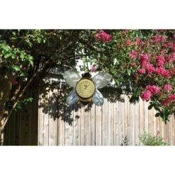 Swim Central 16" Bumble Bee Outdoor Garden Wall Thermometer -Decor Haven Shop GUEST f1c81054 cf29 42b5 b259 21439965638a