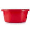 Little Giant P65RED 6.5 Gallon DuraFlex Plastic All Purpose Utility Tub With Hand Grips For Farm, Ranch, Garden, Home, Or Shop, Red -Decor Haven Shop GUEST f21d69c5 851e 4e93 8086 ba219558e6f3