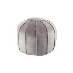 20" Round Pouf Ottoman - WOVENBYRD -Decor Haven Shop GUEST f3d05cfc 542d 47a7 a4c8 2bd420e7aad4