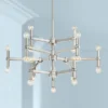 Possini Euro Design Marya Brushed Nickel Chandelier 32" Wide Modern 24-Light Fixture For Dining Room House Foyer Kitchen Island Entryway Bedroom Home -Decor Haven Shop GUEST f4bb0e79 3917 434d b71f 3604f89fe997