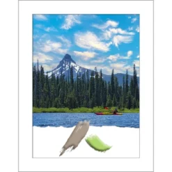 Amanti Art Wedge White Picture Frame -Decor Haven Shop GUEST f5816477 64c0 4ae1 8842 28bf63137060