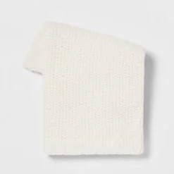 Solid Chenille Knit Throw Blanket - Threshold™ -Decor Haven Shop GUEST f589fb0f a2a5 4555 a801 95c826409542