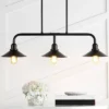 34.25" LED 3-Light Cade Metal Farmhouse Industrial Pendant Oil Rubbed Bronze - JONATHAN Y -Decor Haven Shop GUEST f5b0a130 fa90 4168 b1c7 c5b9df312dbc