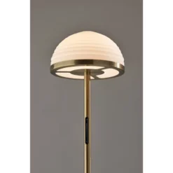 Juliana Floor Lamp With Smart Switch Antique Brass (Includes LED Light Bulb) - Adesso -Decor Haven Shop GUEST f6b9eac7 faef 4fd5 aa0d a616f437322c