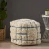 Allegra Boho Pouf Blue/White - Christopher Knight Home -Decor Haven Shop GUEST f82787f4 72e9 4aaf 8f3c d809c393ea85