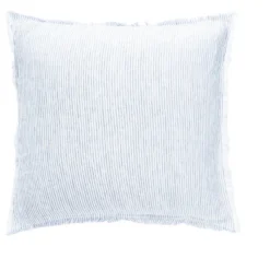 Sky Blue & White Striped Down Alternative So Soft Linen Pillow - Anaya -Decor Haven Shop GUEST f9de3f0a 2d35 48c8 a60b 2522cb862479