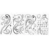 Music Note Scroll Peel And Stick Wall Decal Black - RoomMates -Decor Haven Shop GUEST fb86d675 a1c3 4226 b923 ec018b2e0682