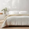 Heavyweight Linen Blend Stripe Comforter & Sham Set - Casaluna™ -Decor Haven Shop GUEST fe298d7f 4274 4f27 83c4 1c885036c7de